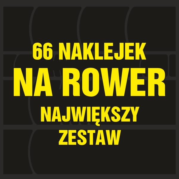 Naklejki ochronne na rower