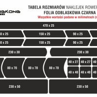 Folia odblaskowa na rower